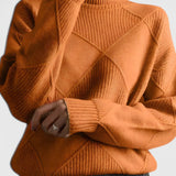 Jerseul Jasmine cu Guler Înalt din Cașmir