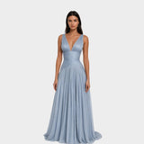 Térébenthine™ | Rochie Albastră Strălucitoare