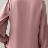 Quinn | Bluză Elegantă cu Mâneci Lungi și Decolteu în V