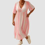 Anna™ | Rochie Lejeră de Vară din In