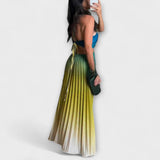 Haven - Stilska Maxi Haljina bez Rukava s Tie-Dye