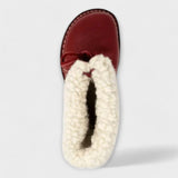 Teresa | Botine Zeita Impermeabile cu Foderă din Lână Caldă