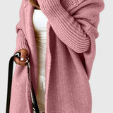 Cămașă de Tricot cu Glugă Oversized Lovisa