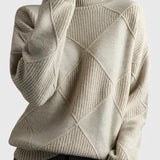 Jerseul Jasmine cu Guler Înalt din Cașmir