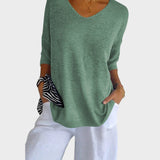 Filipa | Pulover cu Guler în V