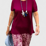 Candelaria Conjunto Elegant de Două Piese cu Croi Structurat