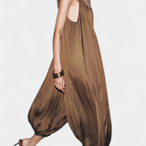 Salopetă Lucy Mono Largo Plisată cu Silueta Relaxată