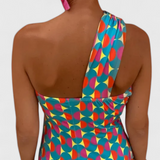 Rochie Maxi de Noapte Julissa cu Umeri Asimetrici