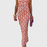 Rochie Maxi de Noapte Julissa cu Umeri Asimetrici