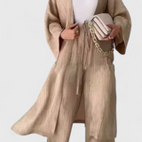 Caspian Conjunto Relaxat de Două Piese cu Kimono Lung