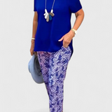 Candelaria Conjunto Elegant de Două Piese cu Croi Structurat