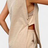 Loren Set din In fără Mâneci cu Stil Relaxat