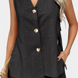 Loren Set din In fără Mâneci cu Stil Relaxat