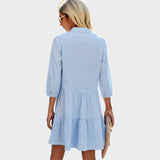 Shanna | Rochie Midi Fluidă Eleganta