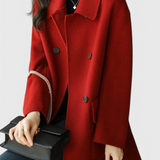 Camille | Palton Clasic din Lână cu Dublă Butonieră